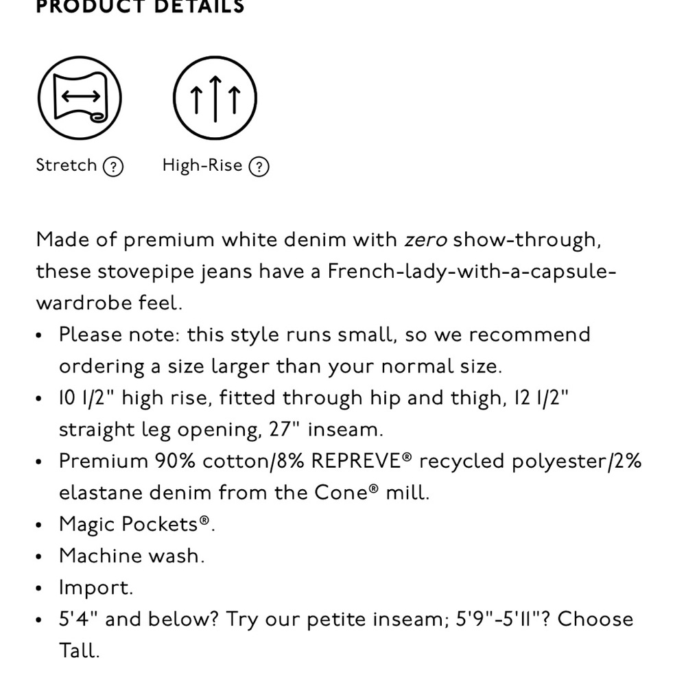 Madewell Women's Cream Jeans - Picture 12 of 12